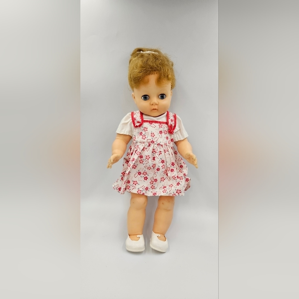 Vintage Pedigree Soft Rubber Baby Doll 16"